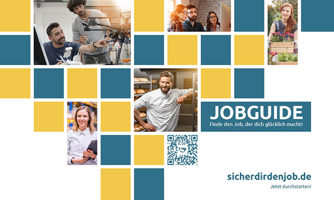 Sicherdirdenjob.de Jobguide-Broschüre